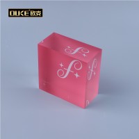 Good quality color printing acrylic nameplate block