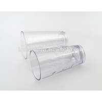 Acrylic Clear Color Plastic Cups ,Advertising Logo Custom plastic cups