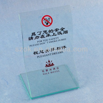 Cheap acrylic greeting invitation card stand wholesale