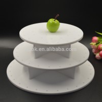 high quality round 3 tier candy display acrylic lollipop stand