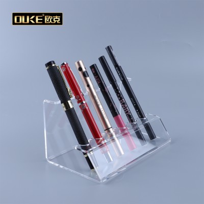 Wholesale Acrylic Pen Holder Stand Makeup Brush Holder