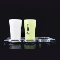 Clear Custom acrylic hotel cups rack acrylic cup glass holder