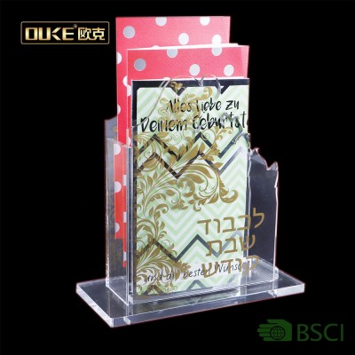 Book Acrylic Holder Manufacture Plexiglass Book Stand Clear Acrylic Display Holder