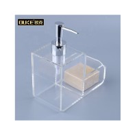 Acrylic Hotel Shower Bottle Shampoo Box Liquid Soap Dispenser